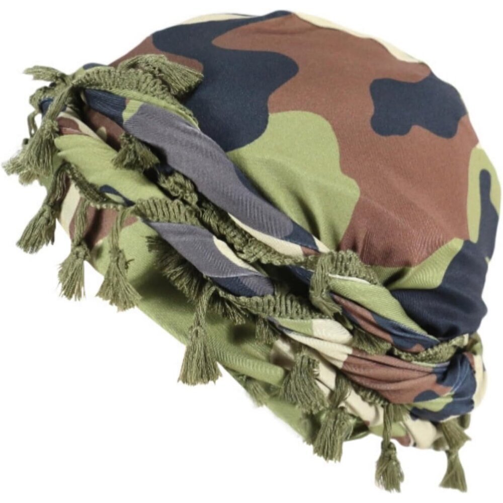 Women’s Satin Lined Halo Turban Fiber Long Tail Head Wrap for Any Hairstyle